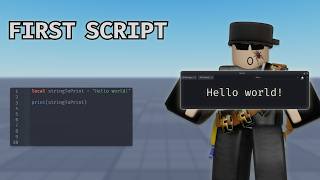 Your First Roblox Script [Beginner Series #1] Net Worth