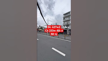 Bán 627m2 thổ cư 253m thổ cư MT Nguyễn Thị Thập giá 58 tỷ #quanghuyvillas #batdongsan