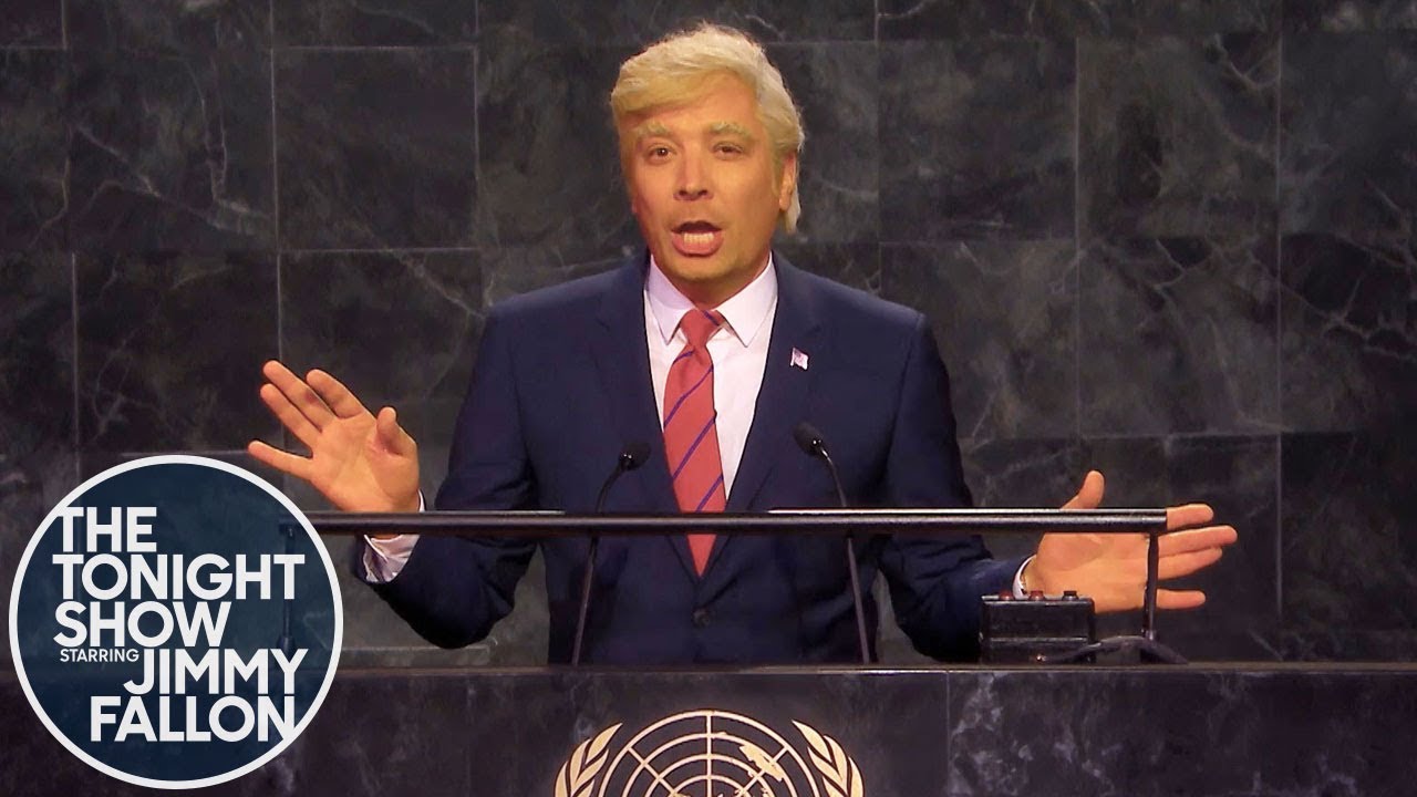 Trump Addresses Impeachment News At Un Youtube
