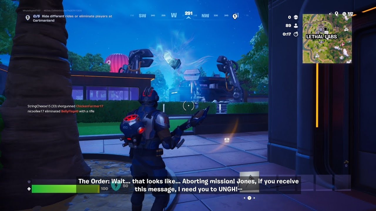 Fortnite The Order Mission Logs #2 