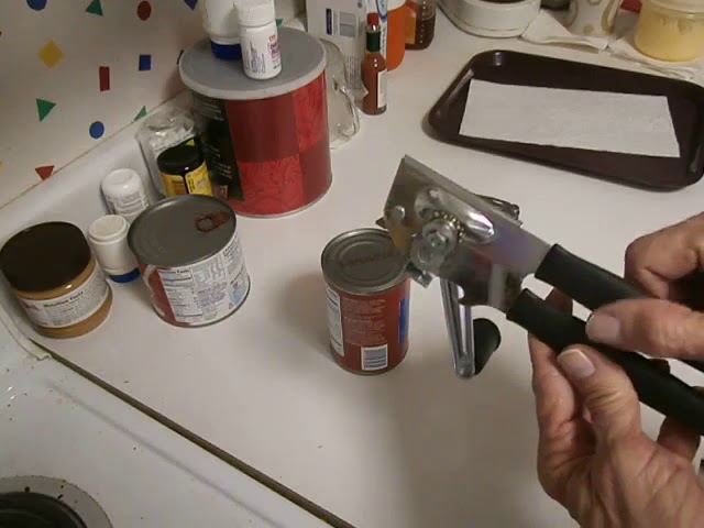 Commercial Oneida Easy Crank Can Opener Heavy Duty - Ergonomic Design