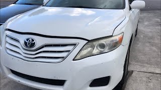 2011 Toyota Camry Oil Change & Filter
