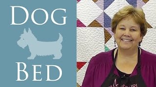 http://bit.ly/petbedpillow - Fabric Scrap Dog Bed: An Easy Sewing Project Tutorial with Jenny Doan of Missouri Star Quilt Co. MSQC
