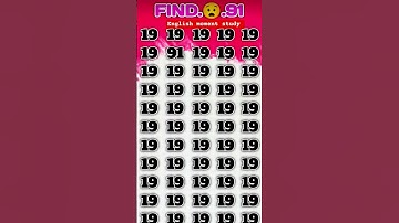 Find 👉 91 odd number puzzle 🧩 iq test 🧠 math reasoning puzzle 🧩 #mathematicspuzzles #iq #mathspuzzle