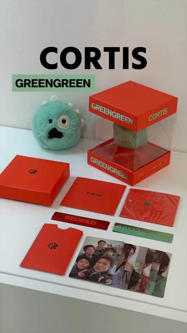CORTIS [GREENGREEN💚dice ver.] UNBOXING - YouTube