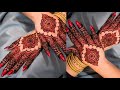 नवरात्री स्पेशल _ trending mehndi design for back hand| Arabic mehndi design |mehndi |mehndi designs