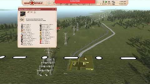 Workers & Resources: Soviet Republic Gameplay (PC Game)