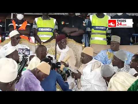 direct/ cérémonie officielle gamou thieneba 2022