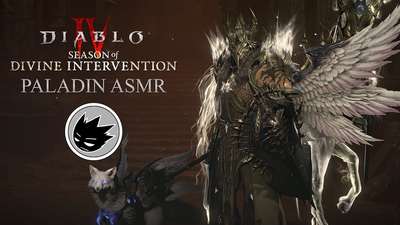 [ARPG ASMR] Diablo 4 Paladin Season 11 Gameplay (No voice) !build