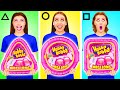 幾何学的形状の食品チャレンジ TeenTeam Challenge