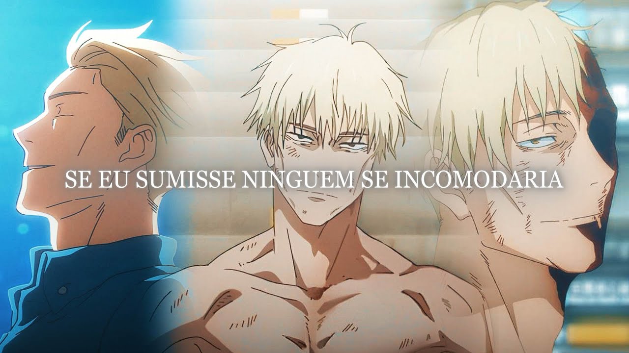 “Se eu sumisse ninguém se incomodaria.” | Edit [Nanami Kento]