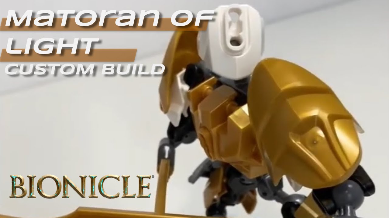 LEGO BIONICLE MOC - MATORAN OF LIGHT