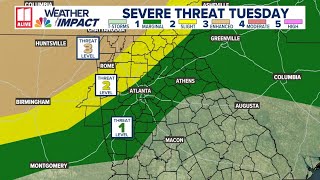 Weather Impact Alert | Timeline, potential impacts for Tuesday evening storms