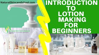 Introduction To Lotion Making For Beginners  How To Use Emulsifying Wax For Basic Lotion Formulation