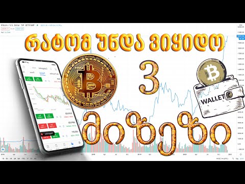 3 მიზეზი თუ რატომ უნდა იყიდო ბიტკოინი, და რატომ გაიზრდება კიდევ მისი ფასი