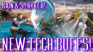 Rain & Stryker Buffs Tech Guide! (Combo Compilation)