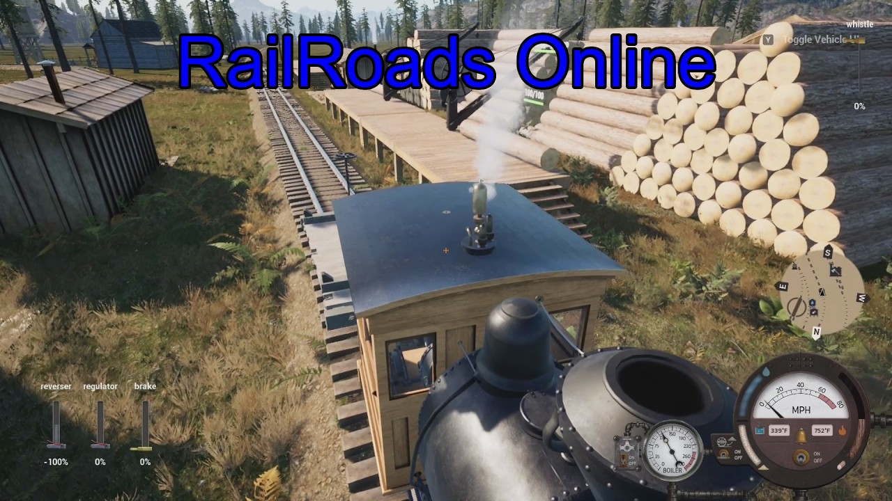 RailRoads Online Sawmill Operations 2 Part 2: Logging, Trains, and Gameplay in RailRoads Online