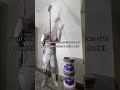 Rénovation d’un mur en plâtre partie 2 #renovation #diy #astuce #enduit #peintreenbatiment