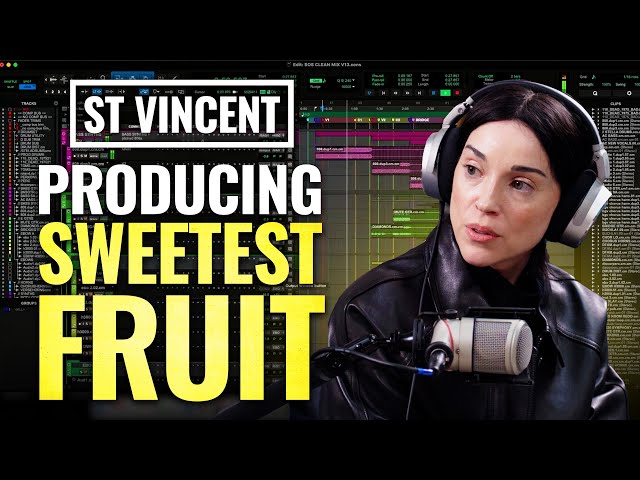 Production Breakdown: St. Vincent Unpacks Stems and Breaks Down Sweetest Fruit Pro Tools Session class=