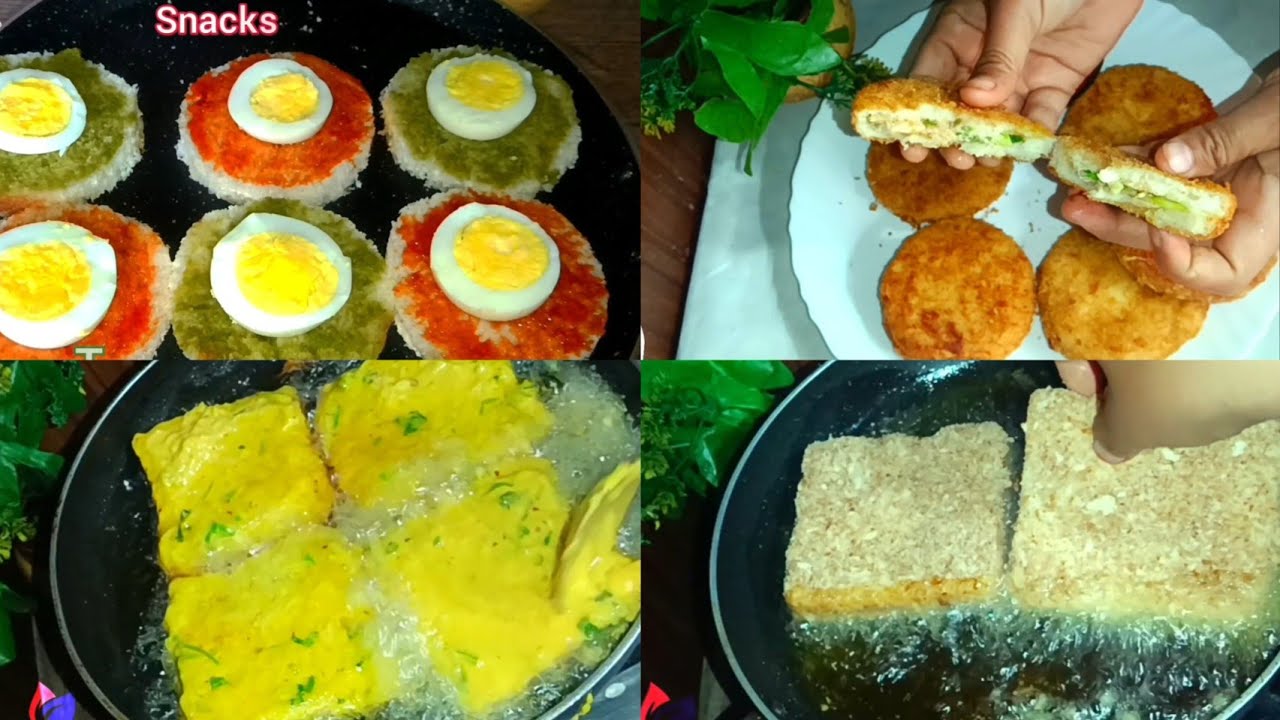 Instant four recipes, breakfast recipes,bread se banne wala nashta ,new nashta recipe.