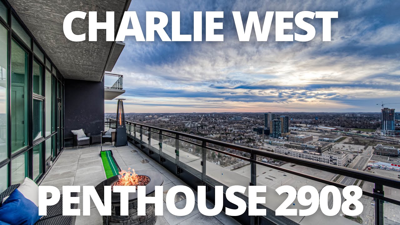 Panoramic Penthouse - Penthouse 2908 at 60 Charles Street West - Kitchener Real Estate Video
