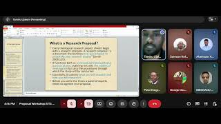 Proposal Writing Workshop Part A