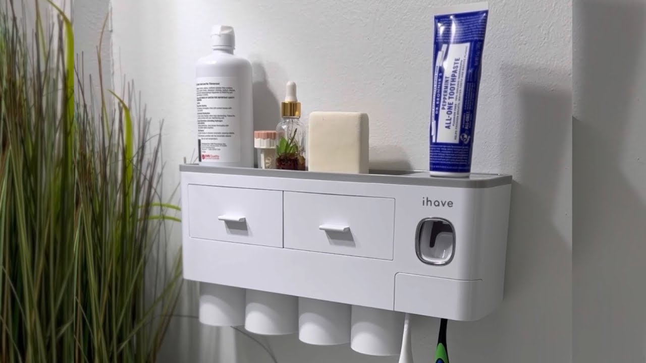 Tik Tok Shop LED Digital Clock + Toothpaste Dispenser YouTube