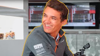 Lando Norris Being A Meme Lord For 5 Minutes In A Row.