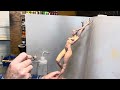 Step by step airbrushing skin tone layers using fairy flesh set by Vallejo. (Layer 5)#vallejo #skin