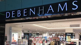 Debenhams closing down sale