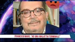 Franco Di Mare "Ho una malattia terminale"