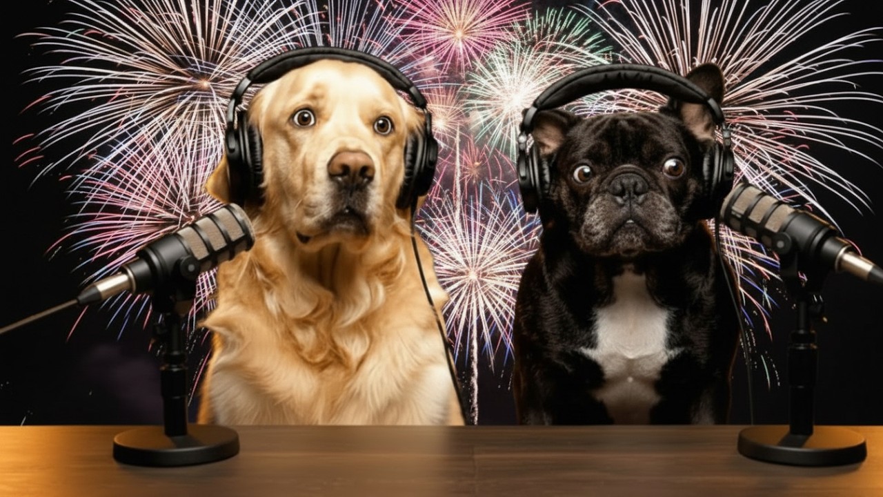 How Fireworks Actually Feel to Dogs