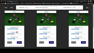 Web App - Photo Editing