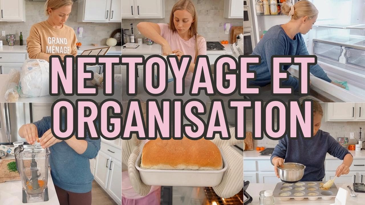 Ménage, cuisine et astuces bien-être : motivation pour mamans débordées