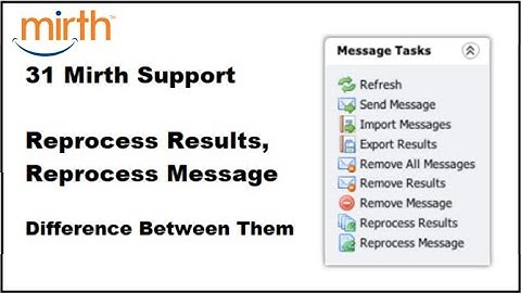 31 Mirth Support Difference Between Reprocess Results, Reprocess Message,| Overwrite existing msgs |