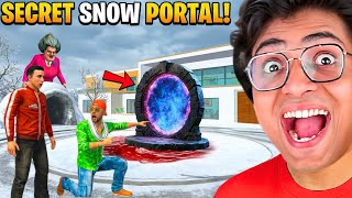 INDIAN THEFT AUTO Franklin found a Secret Portal😱 Scary Teacher