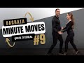 Bachata minute moves  bachata box step with partner  demetrio  nicole  bachata dance academy