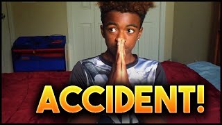 WE GOT IN A ACCIDENT...?! (STORY)