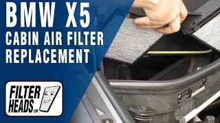 How to Replace Cabin Air Filter 2012 BMW X5 | AQ1147C
