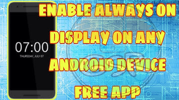 Coolest App - Always on Display on Any Android Device | Hindi | GSR