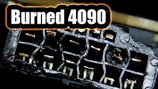 Burned PNY 4090 Graphics Card Repair