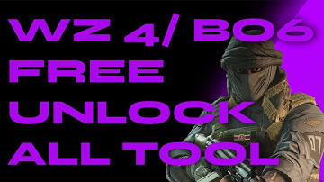 Warzone 4 Unlock All Tool | WZ4/BO6 Unlocker  | Free Download | Tutorial 2025 / No ban