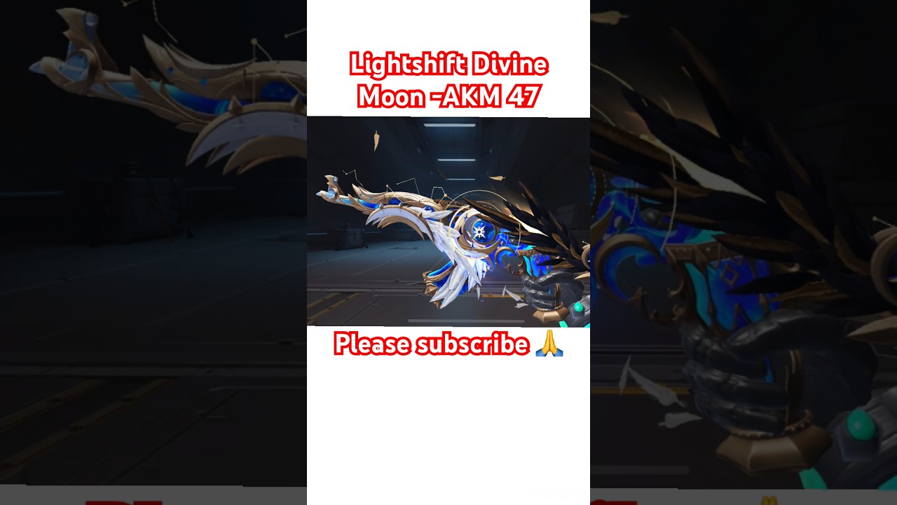 Lightshift Divine Moon AKM47 New Upgrade Bgmi Pubgmobile 