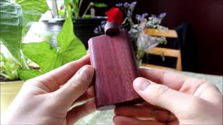 Purple Heart Exotic wood Dugout