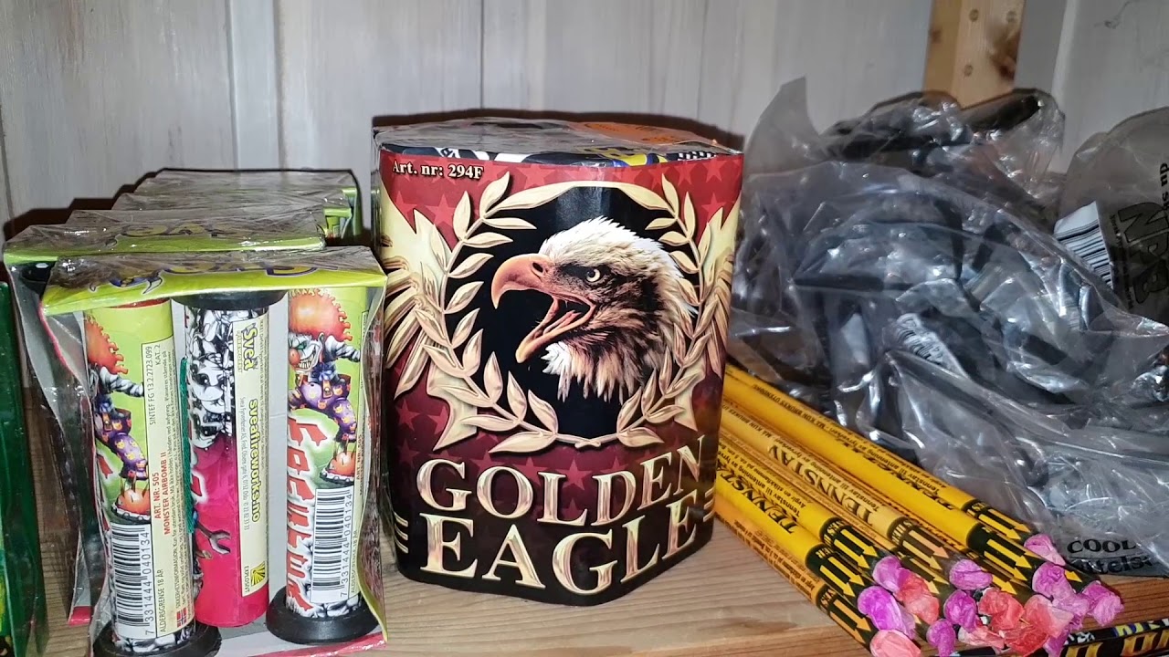 Mitt fyrverkeri 2018-2019 - Svea, Power Star, Nova og Spectra