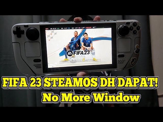 FIFA 23 STEAM DECK STEAM OS! Cara Setup & Main FIFA 23 Dalam Steam Deck  OFFLINE 