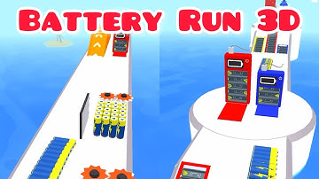✅Battery Run 3D. All Levels TOP Gameplay iOS Android Mobile Games Walkthrough New Update Max Level