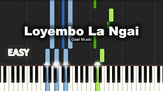 Gael Music - Loyembo La Ngai | EASY PIANO TUTORIAL BY Extreme Midi Resimi