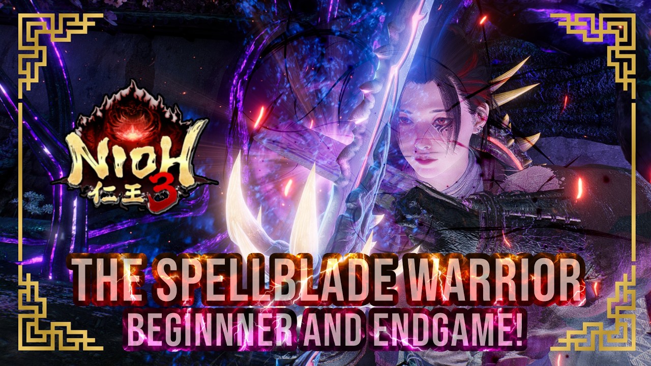 GOD TIER Spellblade Build DESTROYS Nioh 3 NG+  #gaming #gamingvideos #nioh