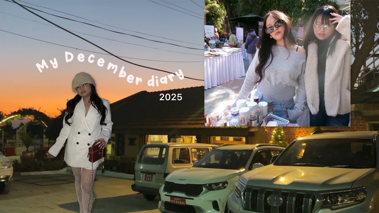 Dinner with friends, attending event, building my small business in Nepal 